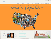 Tablet Screenshot of dougsrepublic.com